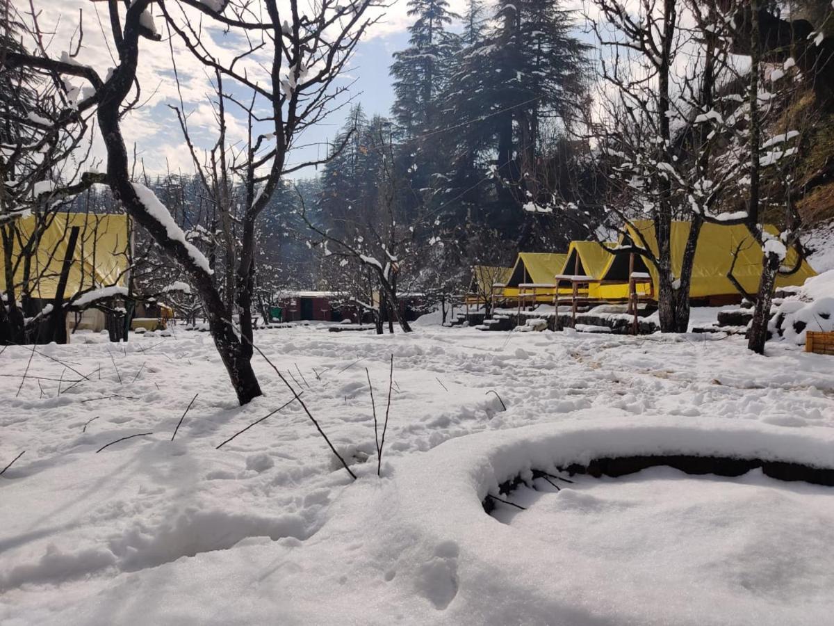 Himtrek Riverside Camps & Hostel Manali Manāli Exterior foto