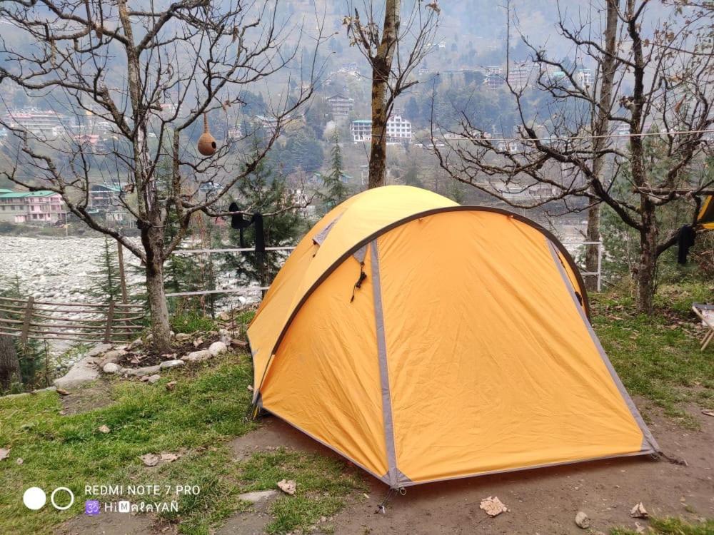 Himtrek Riverside Camps & Hostel Manali Manāli Exterior foto