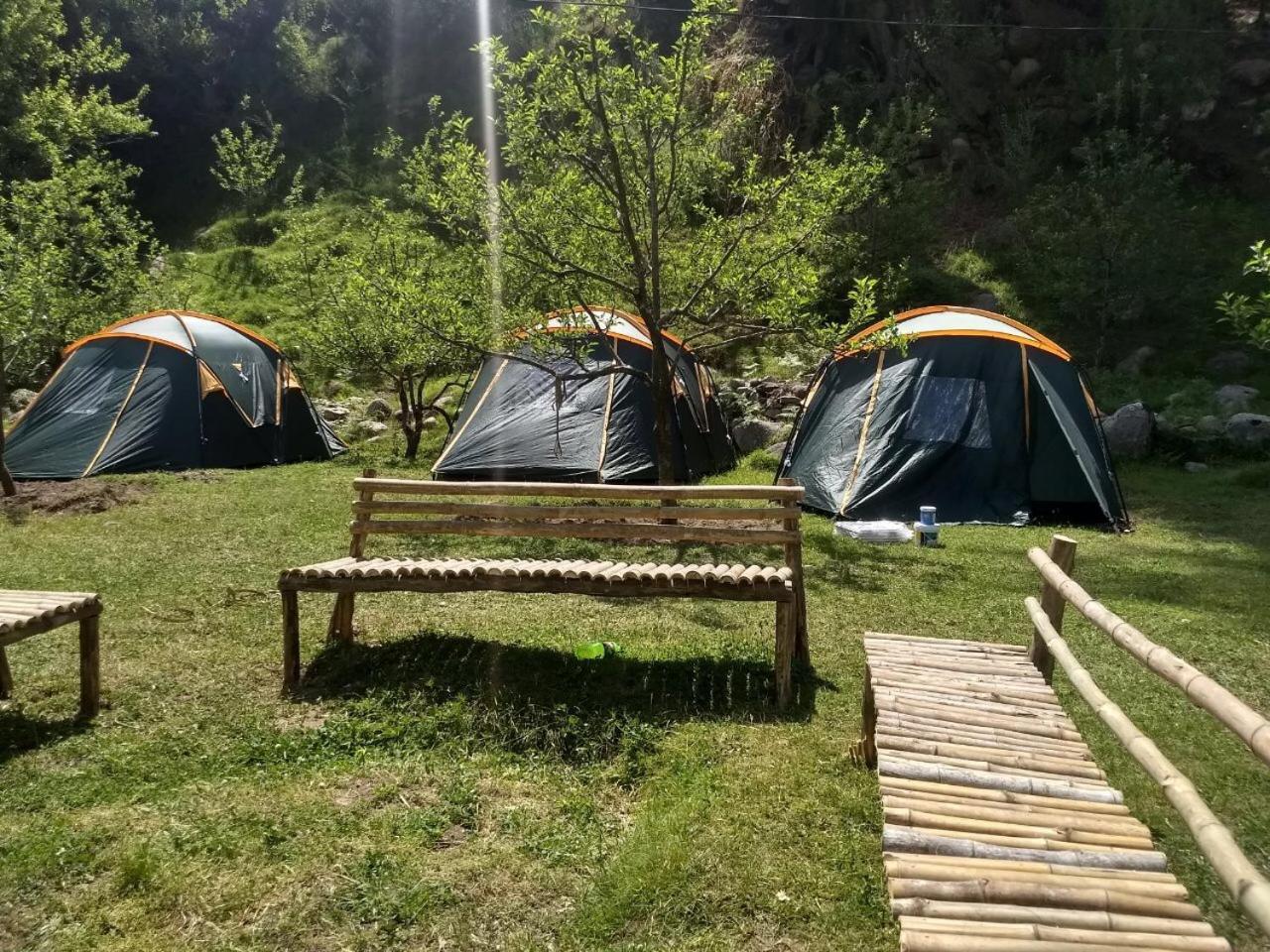 Himtrek Riverside Camps & Hostel Manali Manāli Exterior foto