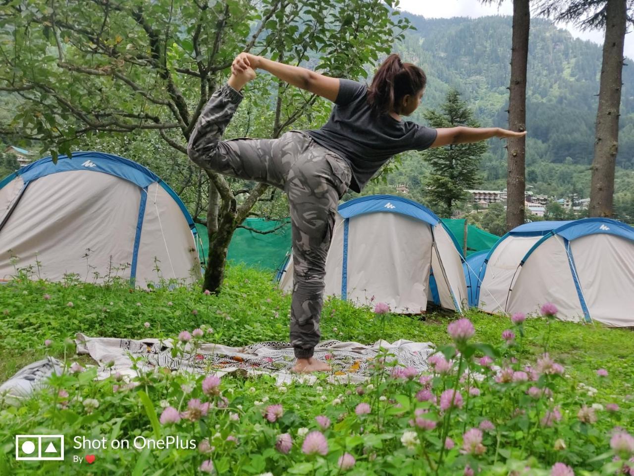 Himtrek Riverside Camps & Hostel Manali Manāli Exterior foto